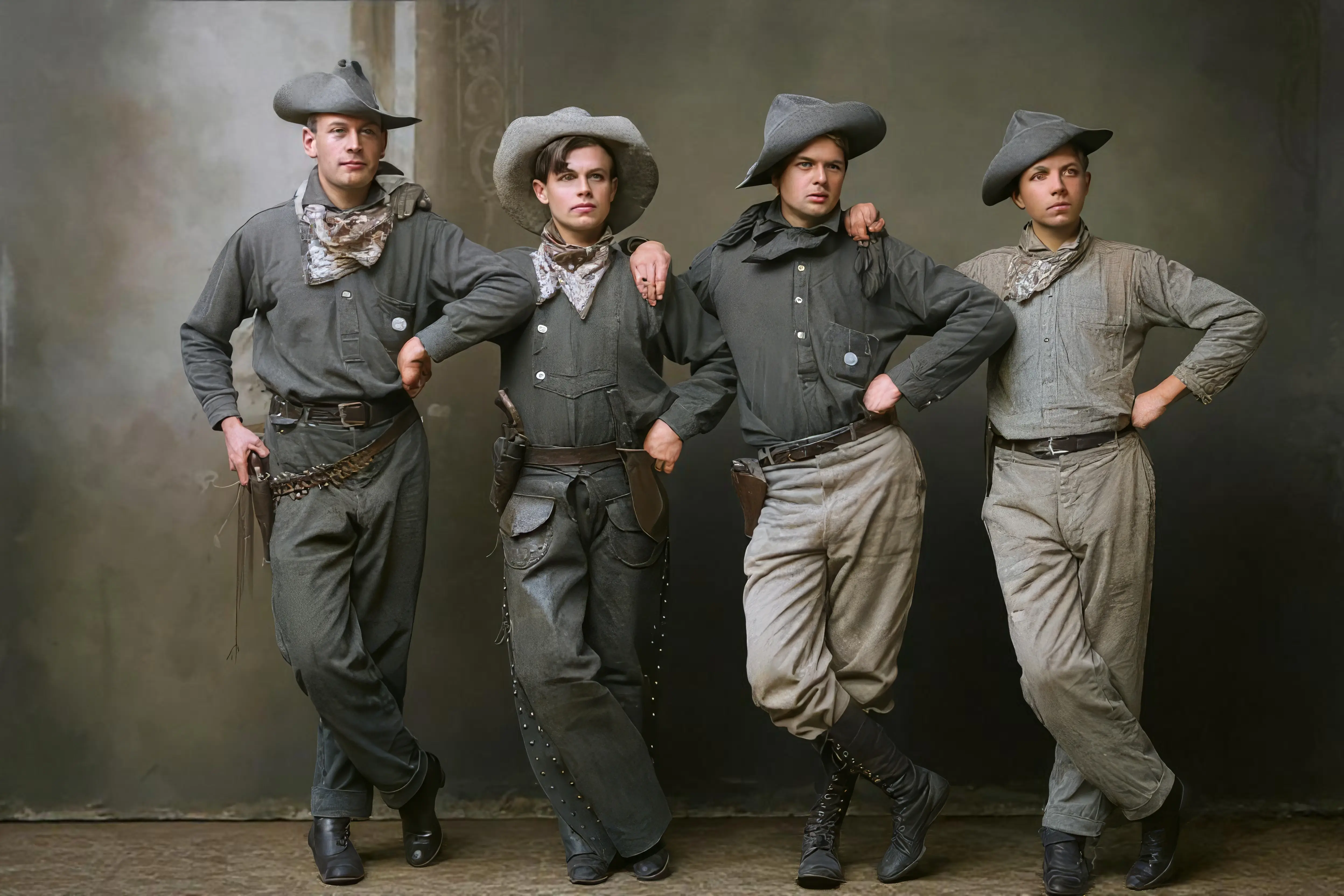 Restored family photo