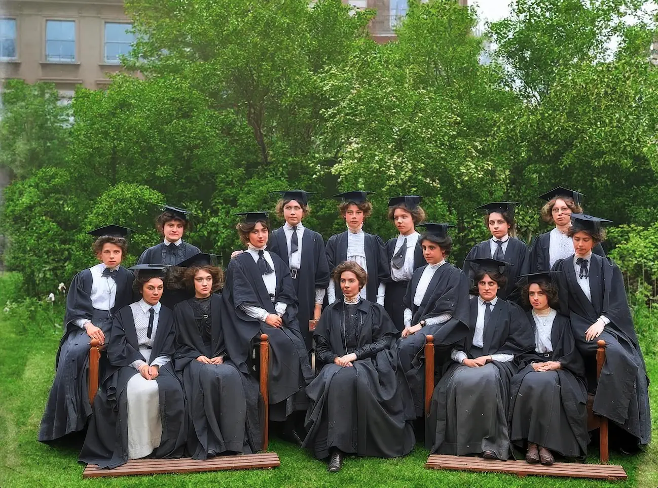 Restored vintage photo